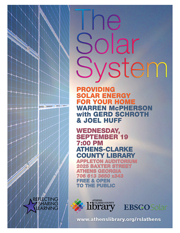 The Solar System event flyer