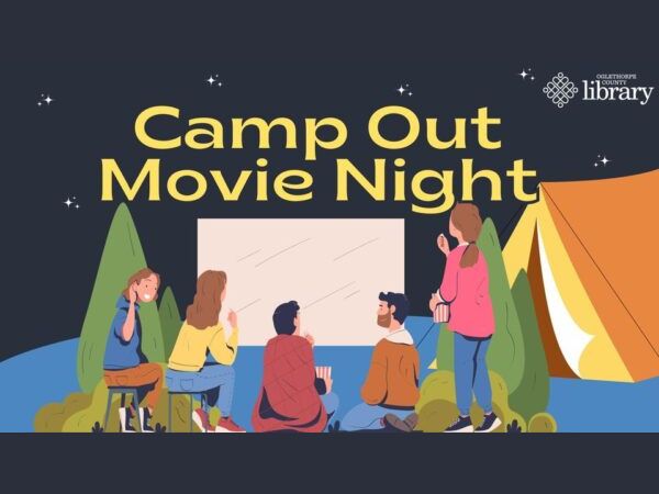 Camp out movie night image